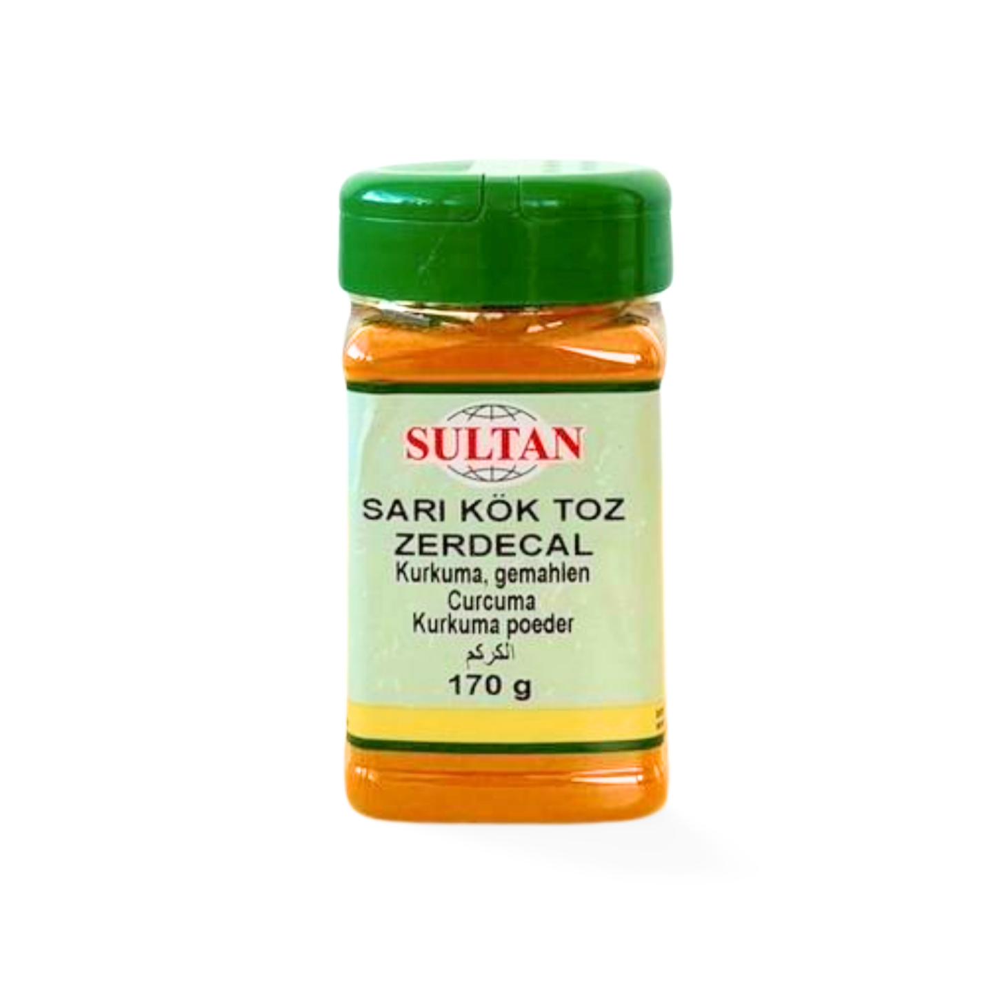 Sultan Kurkuma gemahlen - Sarı Kök Toz Zerdeçal 170 g