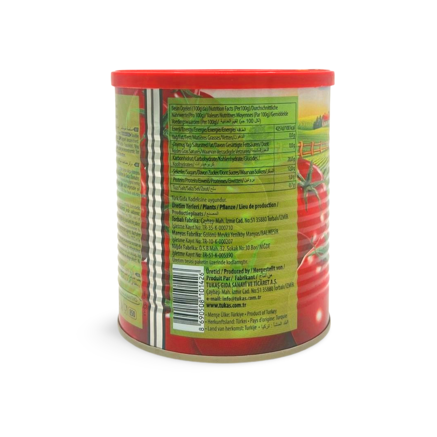 Öncü Domates Salça 850g – Klassisches Tomatenmark