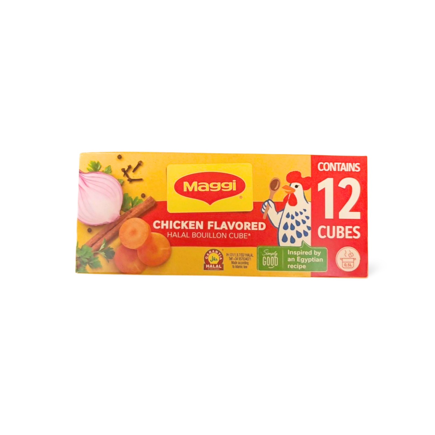 Maggi Halal Chicken Bouillon Würfel 12 Stück