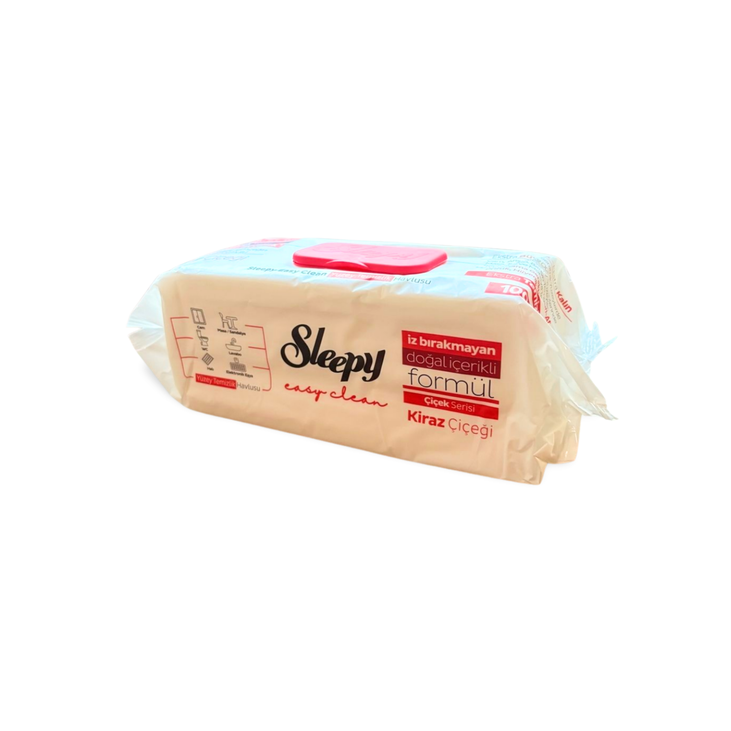 Sleepy Easy Clean Reinigungstücher – Kiraz Çiçeği (100 Stück)