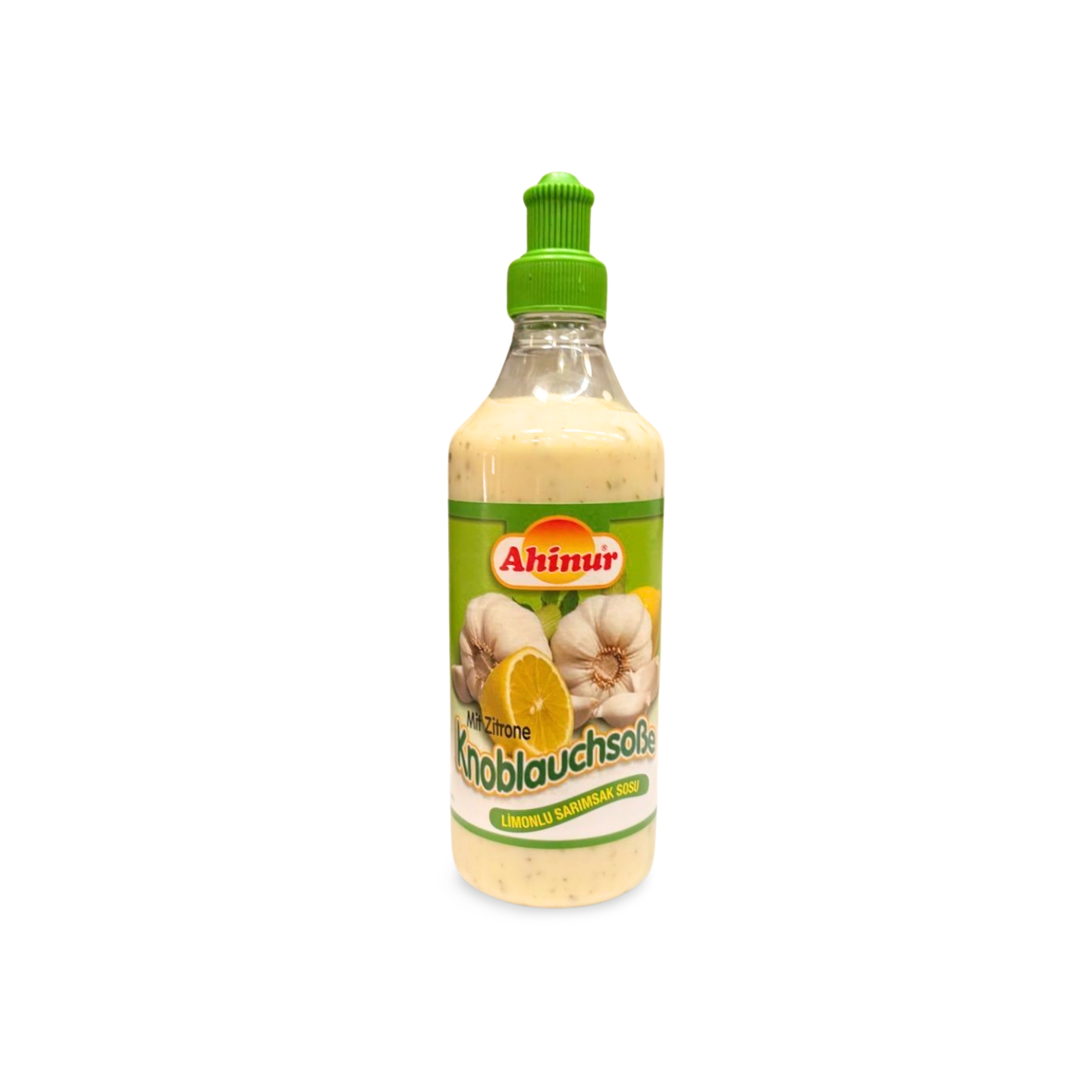 Ahinur Knoblauchsoße mit Zitrone 500 ml