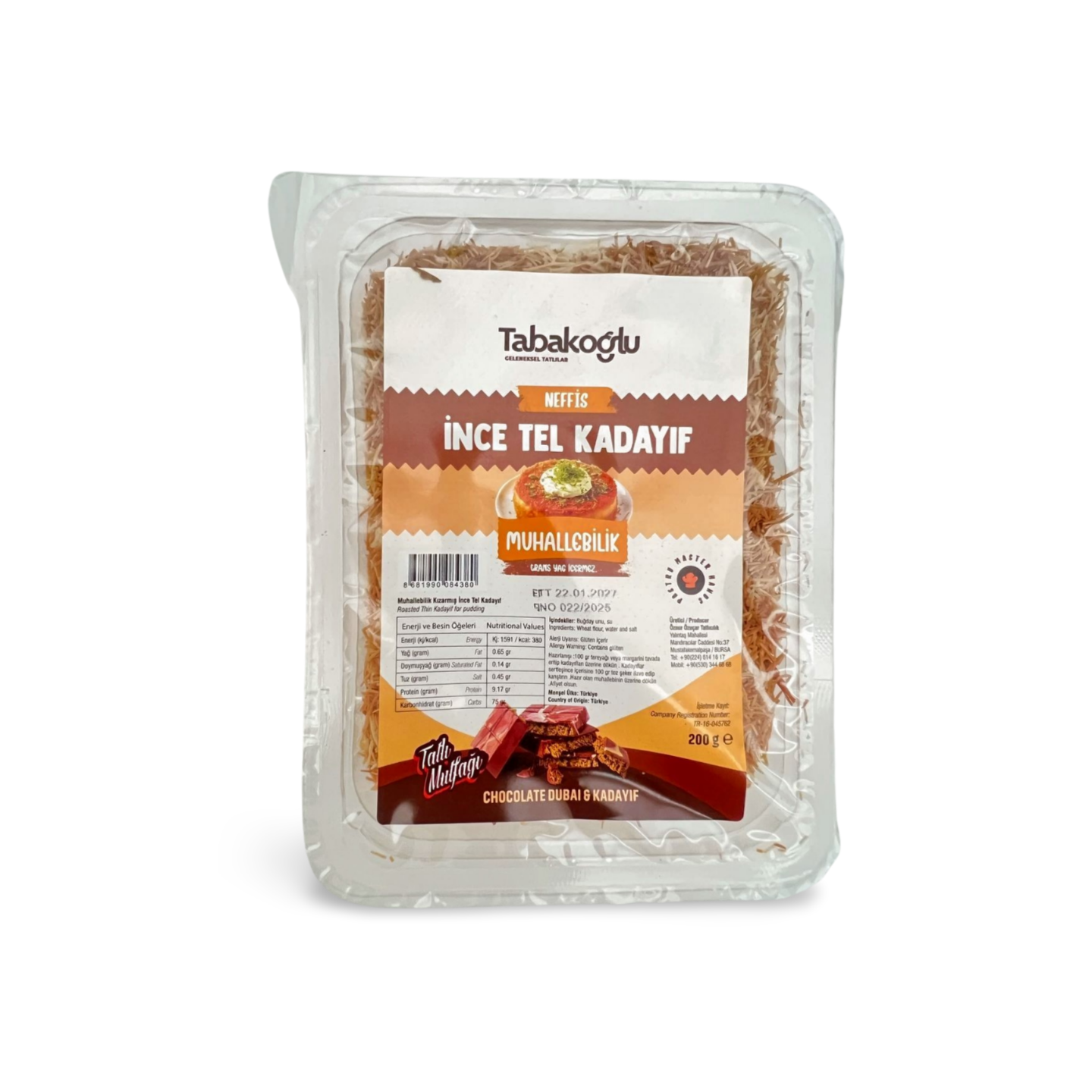 DIY Dubai Schokolade Set