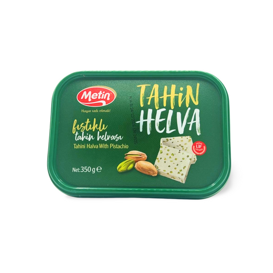 Metin Antepfıstıklı Helva 350g – Sesam-Süßspeise mit Pistazien