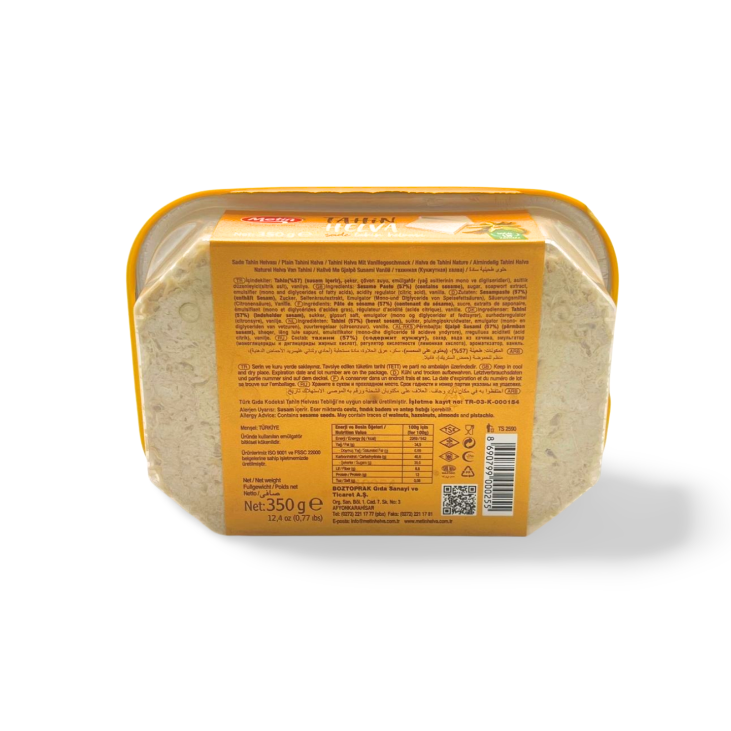 Metin Sade Helva 350g – Traditionelle türkische Süßspeise