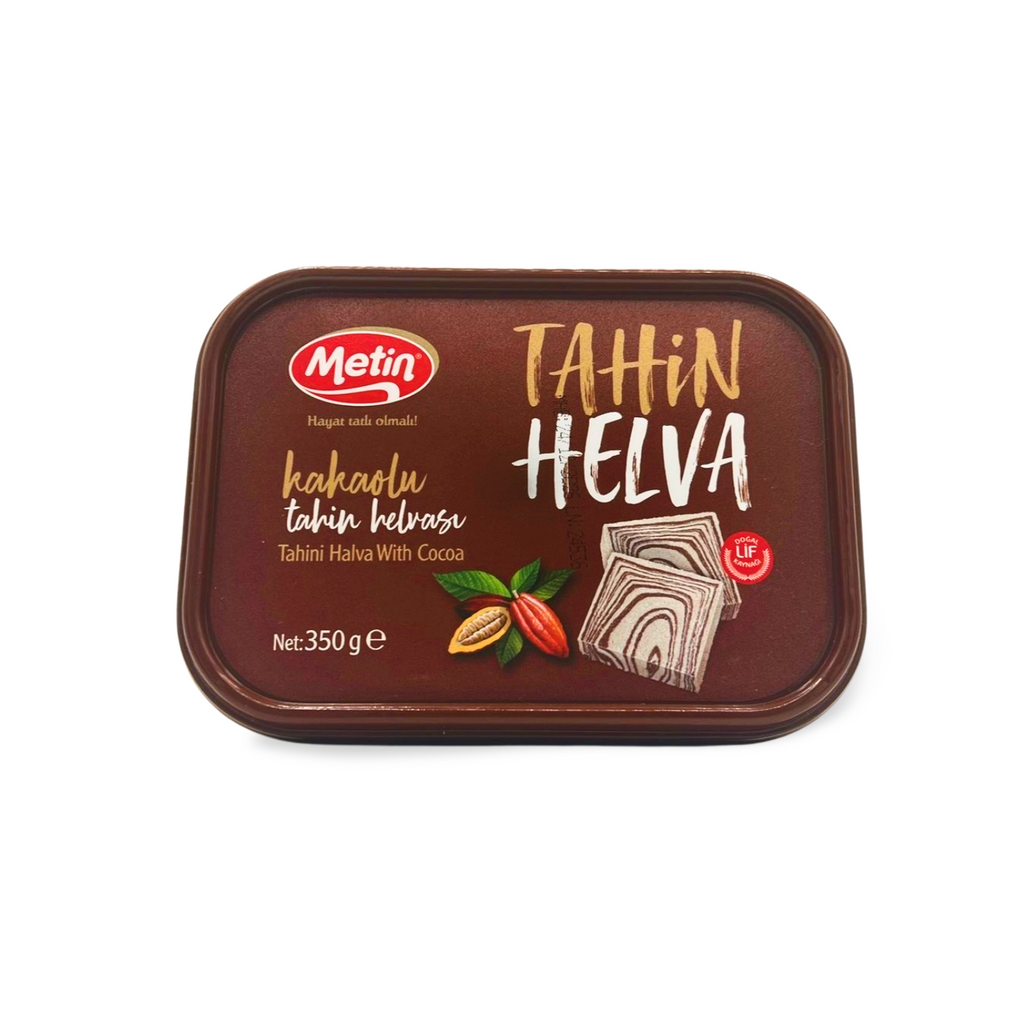 Metin Kakaolu Helva 350g – kakaolu susamlı tatlı 