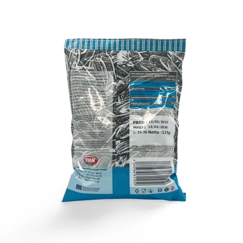 İkram Bol Tuzlu Ayçekirdek 125g – Ekstra tuzlu ayçekirdeği 