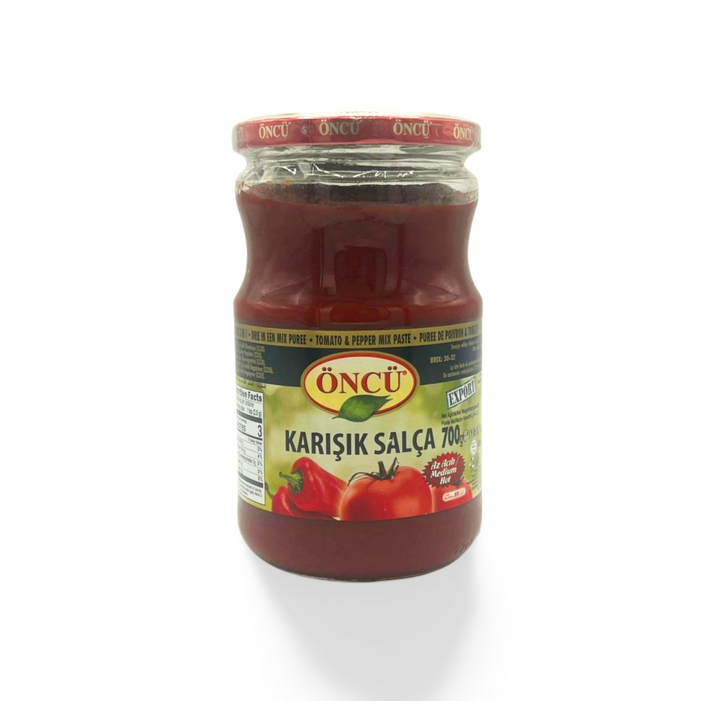 Öncü Karışık Salça 720g – domates ve biber karışımı 