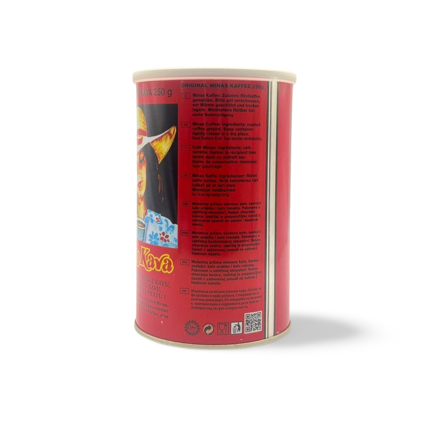 Minas Original Kaffee gemahlen 250g – Türkischer Mokka