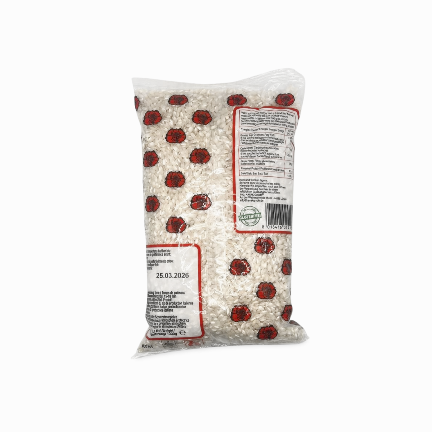 Tosya Güllü Pirinç Rundkornreis 1kg – Türkischer Reis