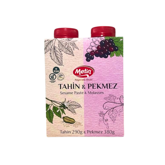 Metin Ikiz Ekonomik Tahin 290g & Pekmez 380g