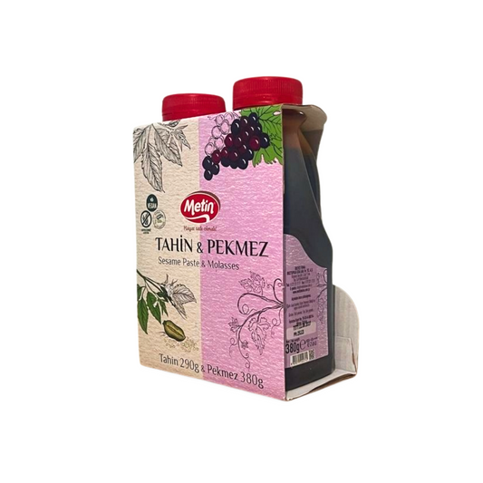 Metin Ikiz Ekonomik Tahin 290g & Pekmez 380g