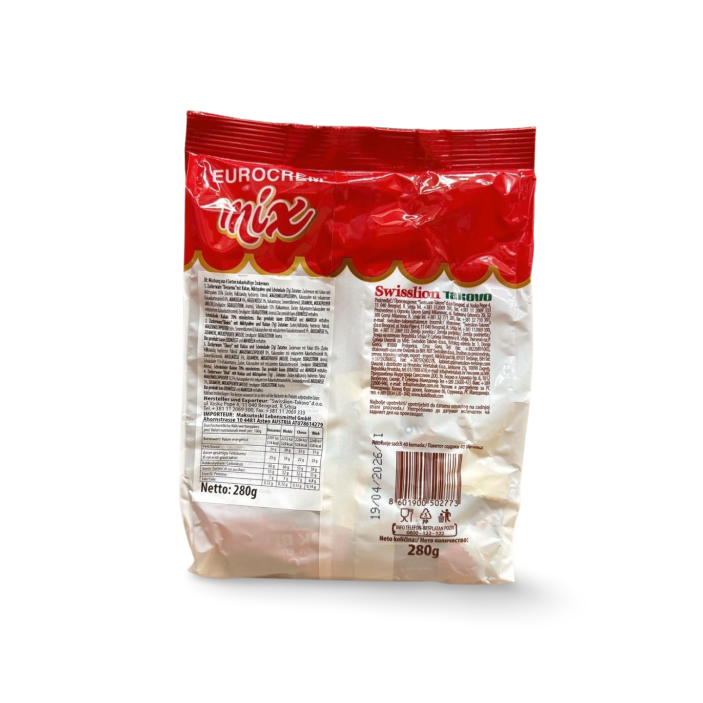 Takovo Eurocrem Mix 280 g