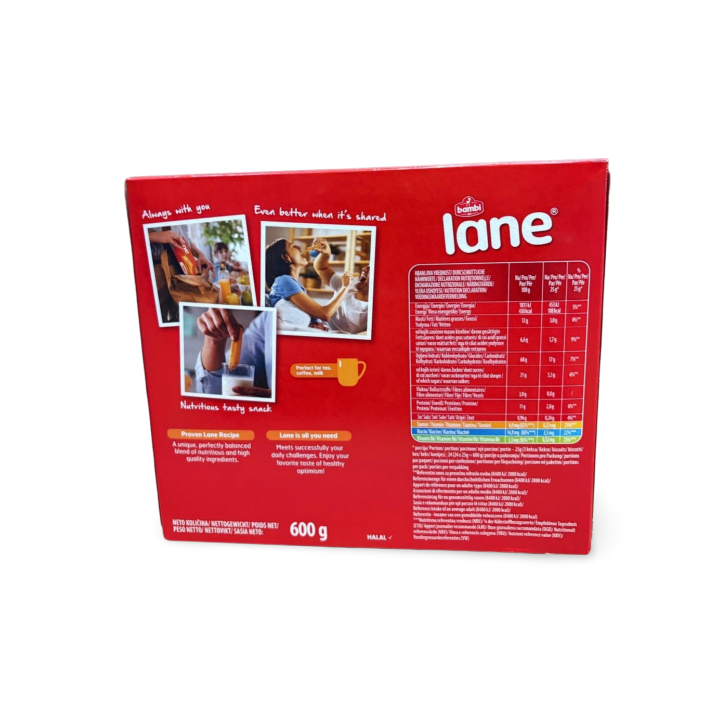 Bambi Lane Biscuits 600 g