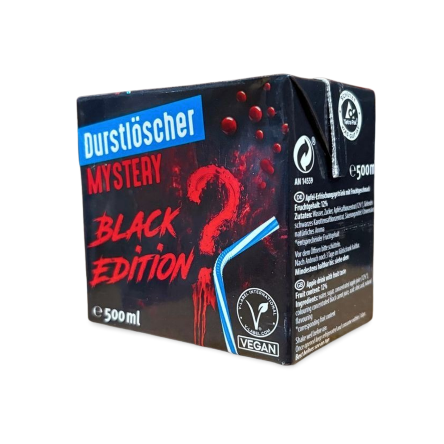Durstlöscher Mystery Black Edition 500 ml