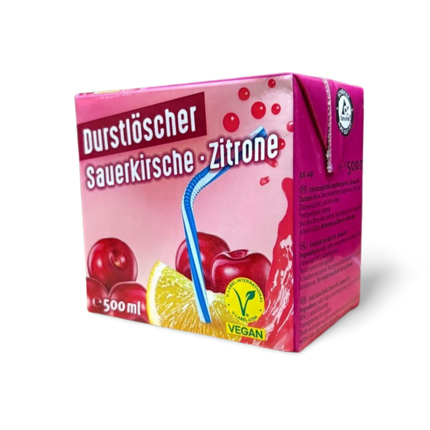Durstlöscher Sauerkirsche-Zitrone 500 ml