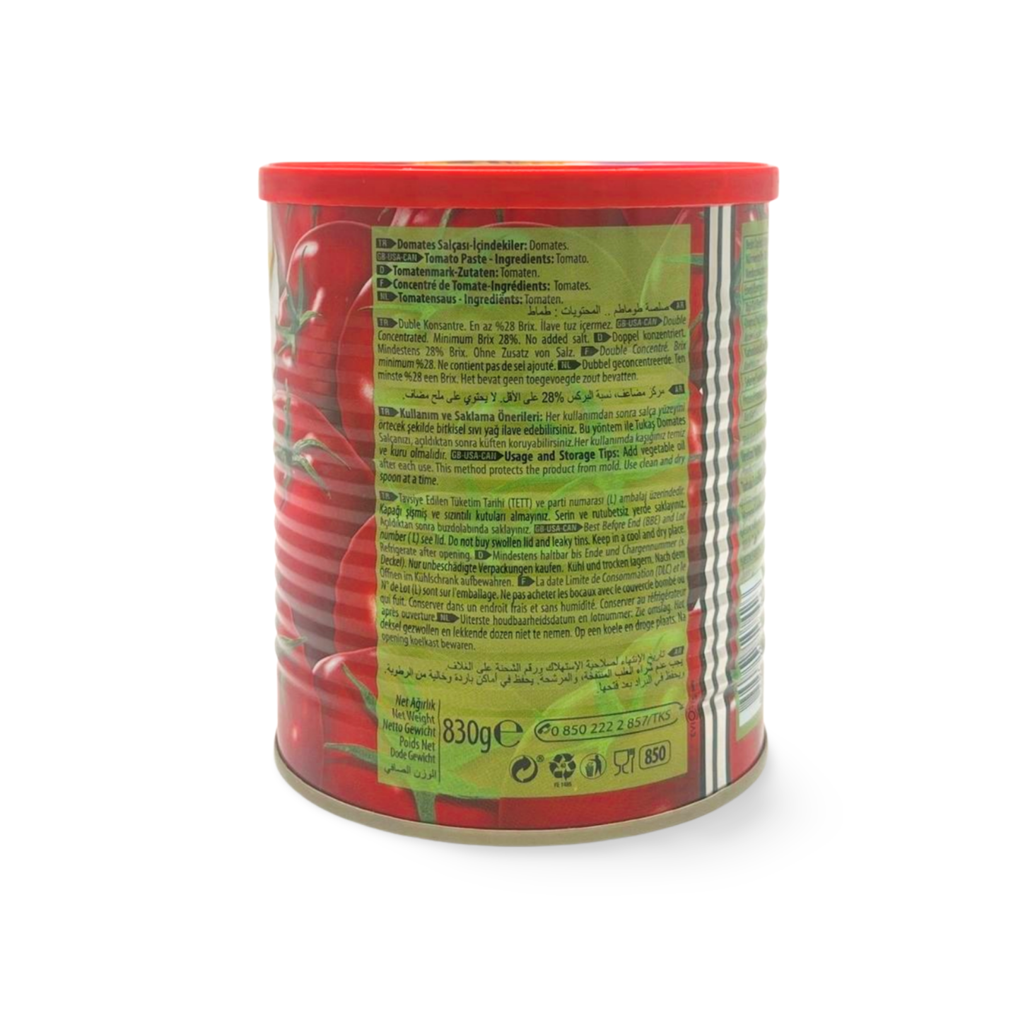 Öncü Tomatenmark 830g – türkisches Tomatenmark von Has Bazar